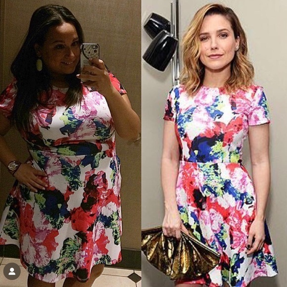 Milly For Design Nation Gorgeous Floral Dress